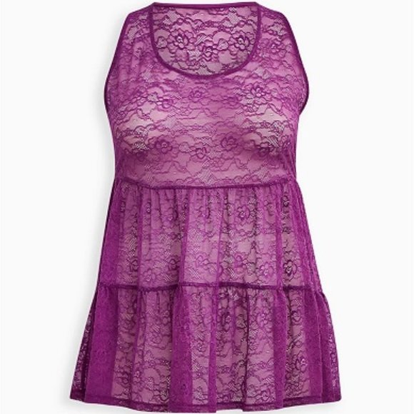 Torrid lace babydoll - Picture 1 of 5